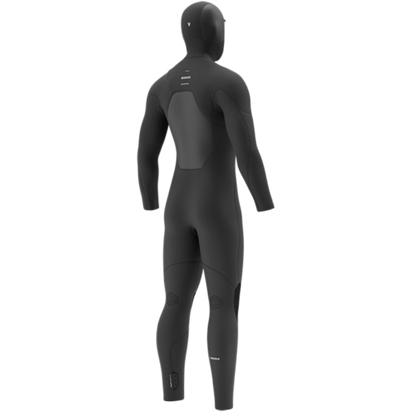 2026 Mystic Mens Voltt 6/4/3mm Chest Zip Hooded Wetsuit 35000.270000 - Black